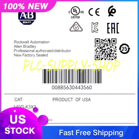 AB ALLEN BRADLEY 140G-K3X3 Via FEDEX