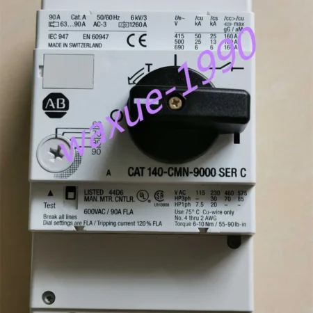 New AB circuit breaker 140-CMN-9000 63-90A in box