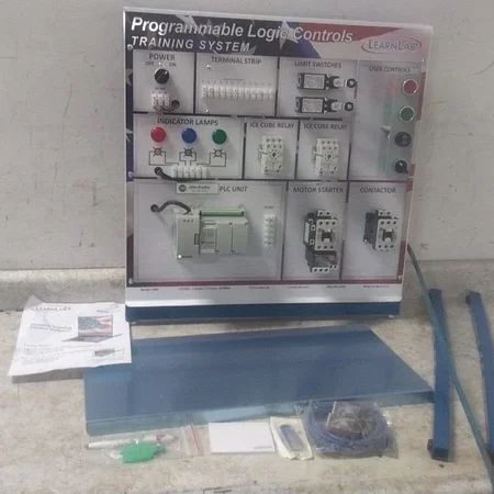 Learnlab 722301511510 120VAC 24 x 24 x 26 In PLC Training System