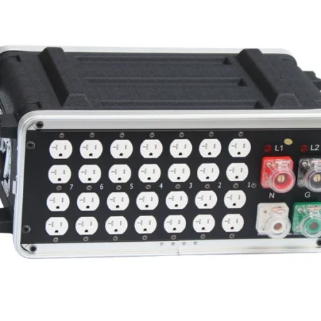 US Stage Power Box 200A Camlock Input Supply 28*Edison Output Socket Power Distr