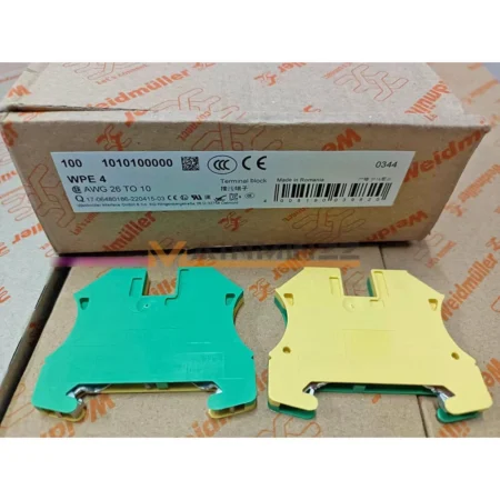 New 100pcs Weidmuller 1010100000 WPE 4 Terminal Blocks