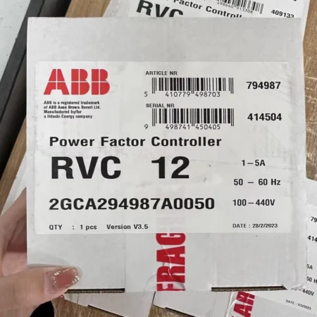ABB RVC-12 power factor controller 100-440VAC