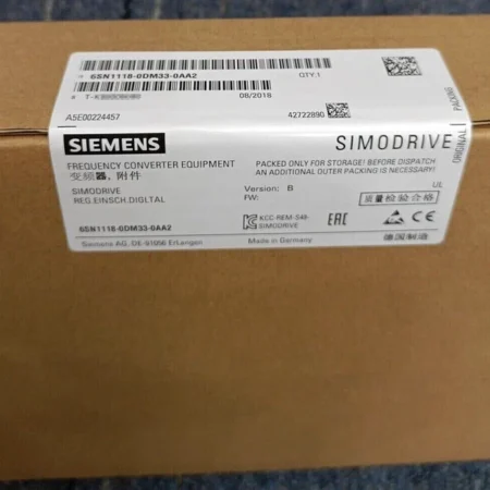 6SN1118-0DM33-0AA2 New SIEMENS SIMODRIVE Power Module 6SN1118-0DM33-0AA2