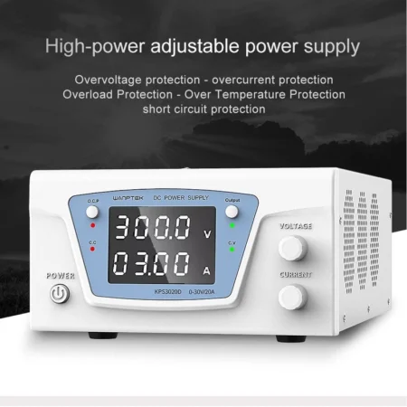 Adjustable DC 0~300V 3A 900W Lab Bench Power Supply Variable Power Source