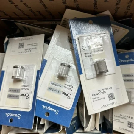 lot of 10pcs SS-8F-K4-40 SWAGELOK 40 MICRON FILTER STRAINER KIT
