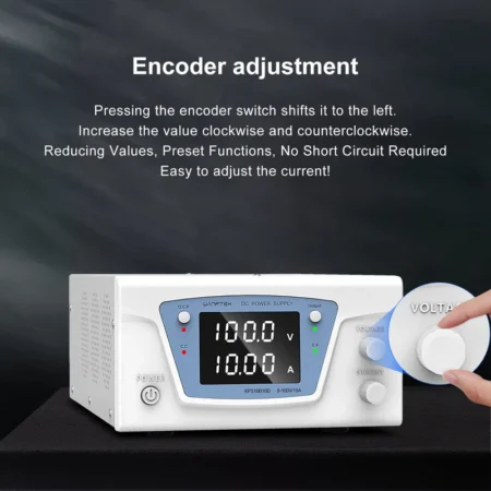 0-100V 150V 200V 300V 0-3A 5A 10A Lab Adjustable DC Bench Power Supply Variable