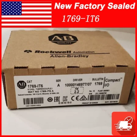NEW Allen-Bradley 1769-IT6 /A CompactLogix Thermocouple/mV Input Module 1769IT6