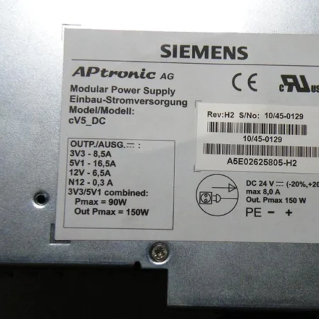 NEW SIEMENS A5E02625805-H2 A5E02625805H2 Industrial Computer Power Supply