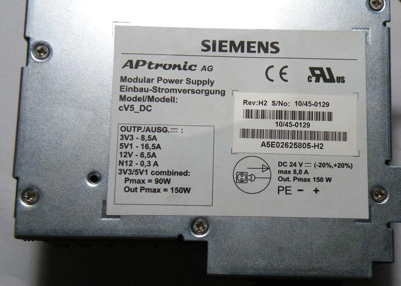 NEW SIEMENS A5E02625805-H2 A5E02625805H2 Industrial Computer Power Supply 2 s l800 2028