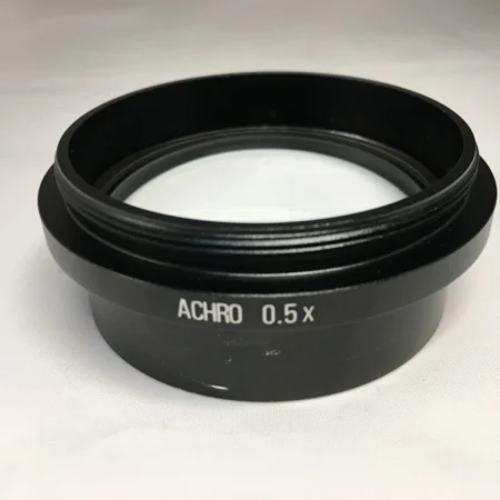 Leica Stereo Microscope Auxiliary Lens ACHRO 0.5x 10450192 fM60 M80 etc.