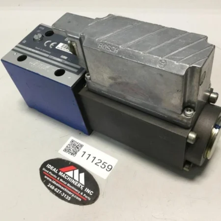 BOSCH Hydraulic Servo Proportional Valve 0 811 404 811 Used #111259