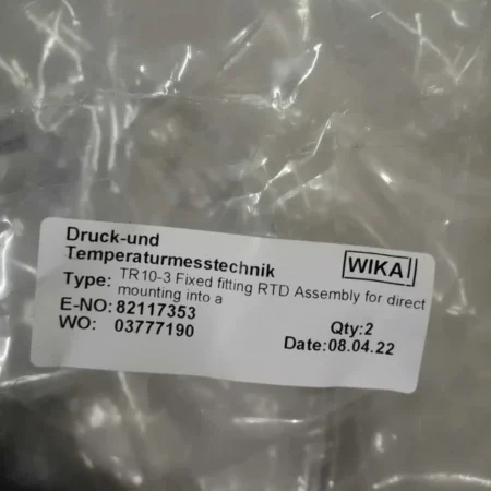 NEW TR10-3 Fixed Fitting RTD Temperature Sensor#B792R CL