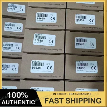 New Original BANNER Q3XTBLD-Q8 91638 Laser Contrast Sensor