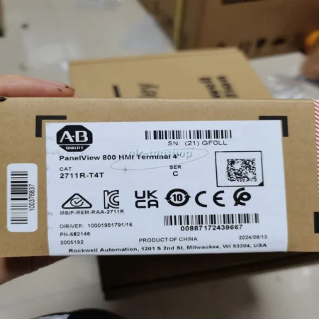 2711R-T4T FACTORY SEALED 800 SER A 4" HMI TERMINAL PLC