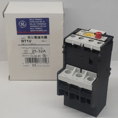 GENERAL ELECTRIC RT1V  RT1V OVERLOAD RELAY (NEW IN BOX)