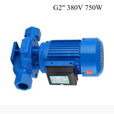 G2" 380V 750W Hot Water Booster Centrifugal Pump Boiler Underfloor Heating NEW