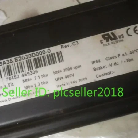 USED B&R servo motor 8LSA35.E2030D000-0