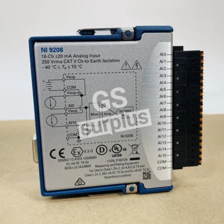 NATIONAL INSTRUMENTS NI 9208 Current Input Module (New no box)