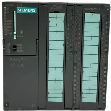 SIEMENS SIMATIC S7300 CPU 314C2 DP 6ES7314-6CH04-0AB0 PLC COMPACT MODULE
