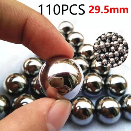 110 Pcs 29.5mm Bearing Steel Ball Chrome Steel Solid Ball G10 High Precision