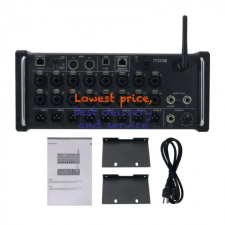 MR18 18-Input 8-Bus Digital Mixer With Wifi Module Multi-CH USB Audio Interfaces