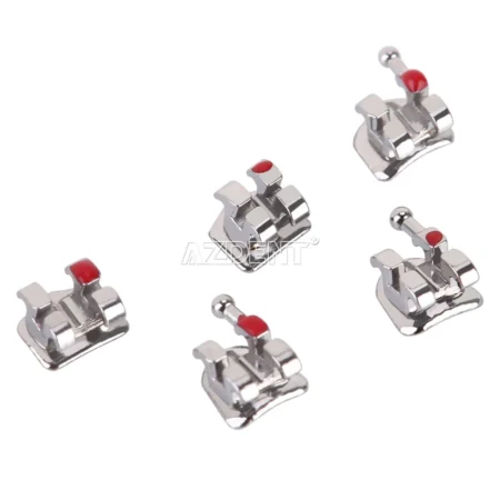 AZDENT Dental Ortodoncia Soportes de Metal MiniEstándarMBT 018022 345 Ganchos