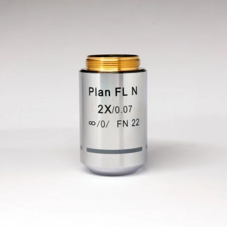 Olympus 2x RMS Infinite Semi-Apochromatic objective lens low power