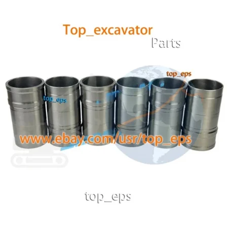 For Cummins 6 PCS 6L8.3 Cylinder Liner 5478894 Excavator Engine