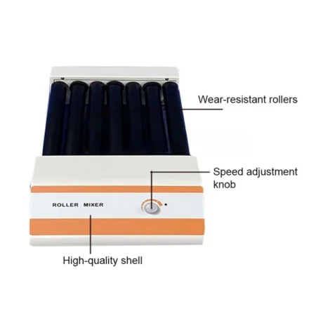 Rollers Blood Mixer Horizontal Rotator Blood Rolling Blood Collection Tube New