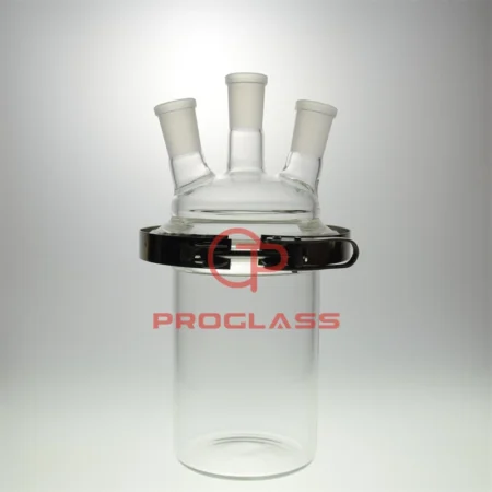 Laboratory Glass Cylinder Reactor 2440 Three Necks