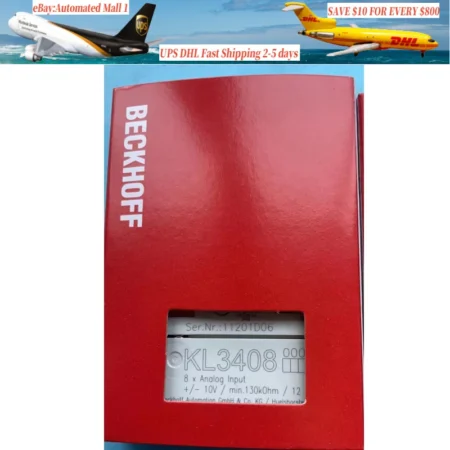 NEW IN BOX BECKHOFF KL3408 PLC module KL 3408 Expedited Shipping
