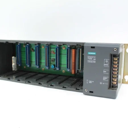 Siemens Simatic TI305-05B 8 Slot PLC Rack with Built-In CPU