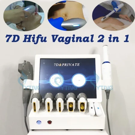 2 in 1 vaginal tightening machine 7D facial face lifting skin tighten equipment