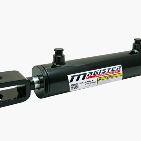 Ag Clevis Hydraulic Cylinder Welded Double Acting 3.5" Bore 8" Stroke 3.5x8 ASAE