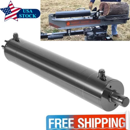 4.5" Bore 24" Hydraulic Cylinder Welded Double Acting For Log Splitter 3500 PSI