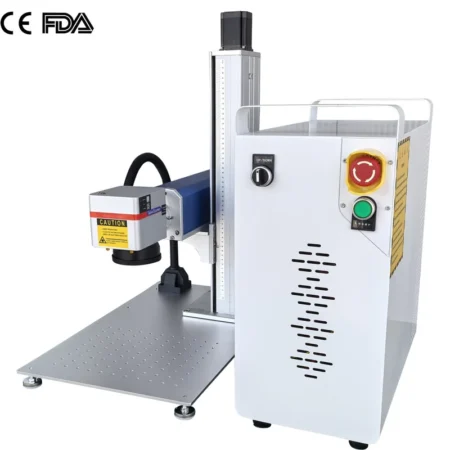 JPT Mopa 100W M7 Fiber Laser Color Engraver Mark Machine Motor Lift Laser FEDEX