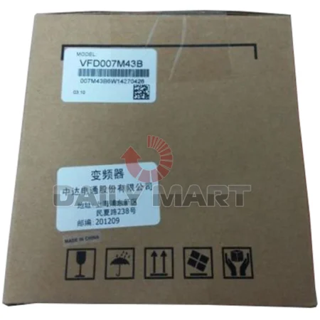 Delta VFD007M43B PLC 0.75KW 460V Three Phase Sensorless Vector Micro AC Drive