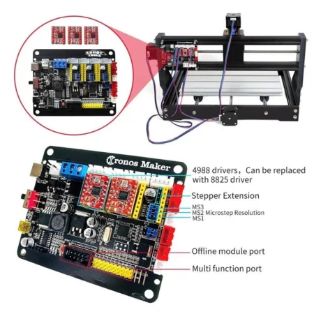 CNC 3018 Pro Laser Engraver Machine Wood Router Machine Milling 3 Axis Control