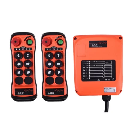 Hoist Industrial Wireless Remote Control Single Speed Crane Lift 6 Buttons