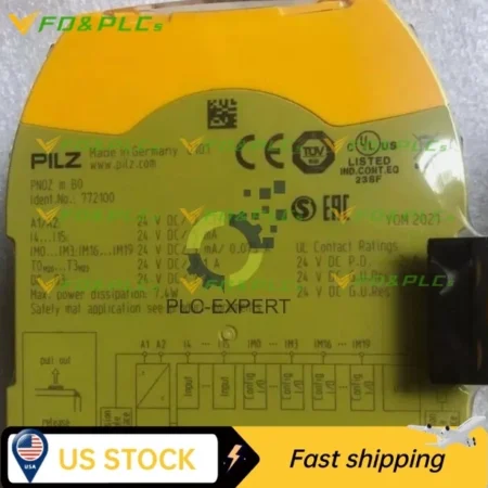New Programmable Safety Relay Module PLC PILZ 772100 772100