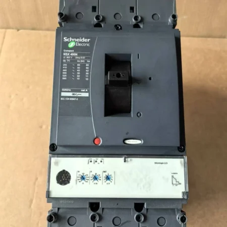 Schneider Molded Case Circuit Breaker Compact NSX400N Mic2.3 400A 3P3D LV432693