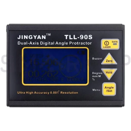 New In Box TLL-90S Digital Laser Level Protractor Angle Finder Meter Hi-accuracy