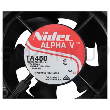 New In Box NIDEC 12038 TA450 A30135-89 930467 Cabinet Cooling Fan 230V 0.130A