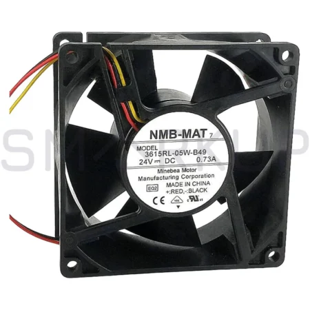 New In Box NMB 3615RL-05W-B49 Inverter Cooling Fan DC24V 0.73A 3pin
