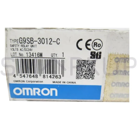 New In Box New In Box OMRON G9SB-3012-C Safety Relay