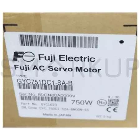 Used & Tested FUJI GYC751DC1-SA-B AC Servo Motor
