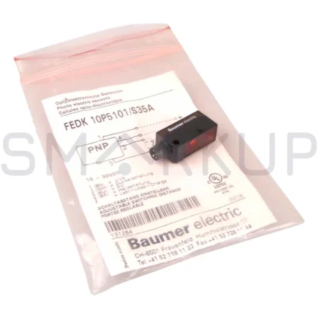 New In Box BAUMER FEDK 10P5101/S35A Photoelectric Switch Sensor