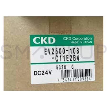 Used & Tested CKD EV2500-108-C11E2B4 Solenoid Valve