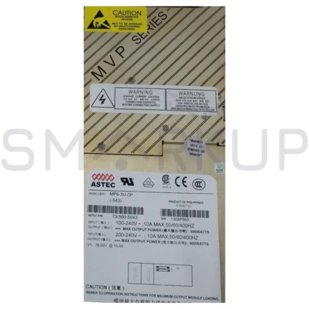 Used & Tested ASTEC MP6-3U-0P 73-560-5043 Power Supply