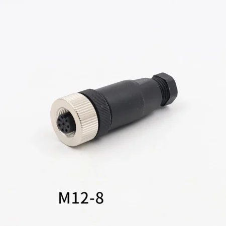 PG7 M12 Sensor Connector 45812 Pin MaleFemale StraightRight Angle Plug IP67